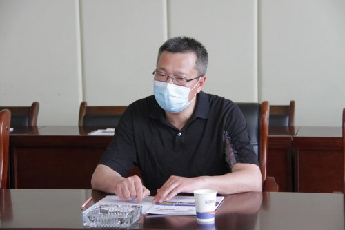 “千名干部进千企”-襄阳市委巡察办主任刘明莅临天博官方网站_天博(中国)股份有限公司重工